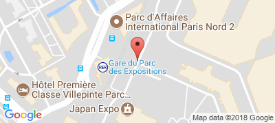 Paris-Nord Villepinte Parc d'expositions et Centre de conventions, ZAC Paris Nord 2 BP 68004, 95970 VILLEPINTE
