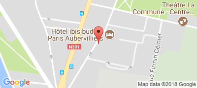 Ibis Budget Paris Porte d'Aubervilliers, 53/61 rue de la Commune de Paris, 93300 AUBERVILLIERS