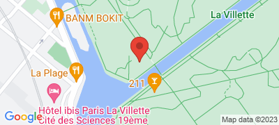 Ventrus avec Vue, Parc de La Villette, alle du Canal, 75019 PARIS