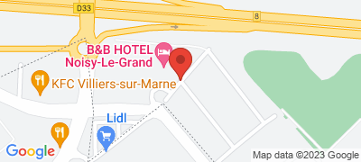 Hôtel économique B&B Noisy-le-Grand, Rue Sancho Pança Quartier du Montfort, 93160 NOISY-LE-GRAND