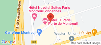 HôtelF1 Porte de Montreuil, 290-302 rue Etienne Marcel, 93170 BAGNOLET