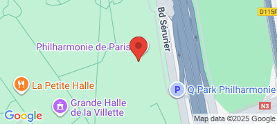 Philharmonie de Paris, 221 avenue Jean Jaurs, 75019 PARIS