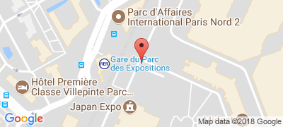 Paris-Nord Villepinte Parc d'expositions et Centre de conventions, ZAC Paris Nord 2 BP 68004, 95970 VILLEPINTE