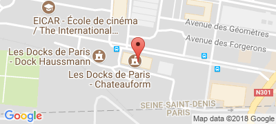 Les Docks de Paris, 87, avenue des magasins Gnraux, 93300 AUBERVILLIERS