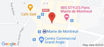 Mairie de Montreuil, Place Jean Jaurès, 93100 MONTREUIL
