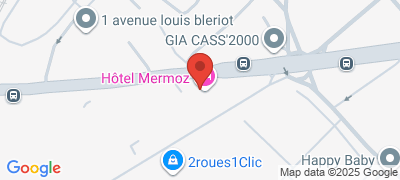 Htel Mermoz Paris Le Bourget, 104 avenue Jean Mermoz, 93120 LA COURNEUVE
