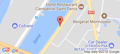 Htel Campanile Saint-Denis Quai de Saint-Ouen - Pleyel, 2 quai de Saint-Ouen et 2 boulevard de la Libration, 93284 SAINT-DENIS