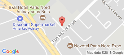 Htel B&B Paris Nord Aulnay sous Bois, 1 rue Lonard de Vinci, 93600 AULNAY-SOUS-BOIS