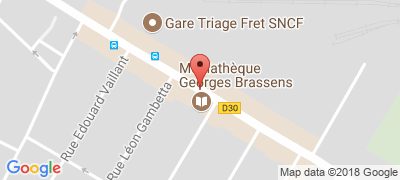 Médiathèque Georges Brassens, 65 avenue Marceau BP 78, 93700 DRANCY