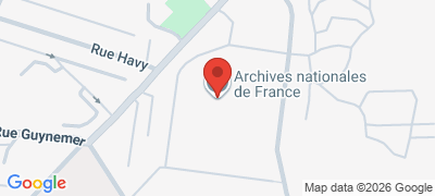 Les Archives Nationales, 59 rue Guynemer, 93380 PIERREFITTE-SUR-SEINE