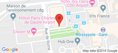 Hilton Paris Charles de Gaulle Airport, Rue de Rome, 95700 ROISSY-EN-FRANCE