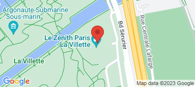 Znith de Paris, 211 avenue Jean-Jaurs, 75019 PARIS