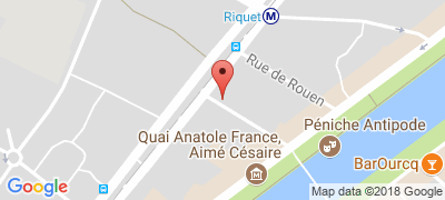Htel du quai de Seine bassin de La Villette, 3 passage de Flandre, 75019 PARIS