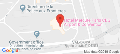 Mercure Paris Charles-de-Gaulle Airport & Convention, Route de la Commune - Zone centrale Ouest BP 20248, 95700 ROISSY-EN-FRANCE